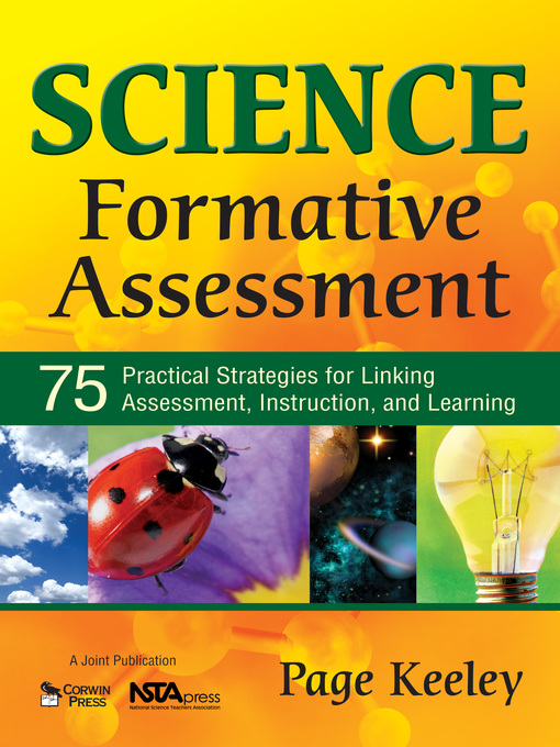 Title details for Science Formative Assessment by Page D. Keeley - Available